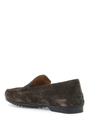 TOD'S Suede Moccasins for Men - FW24 Collection