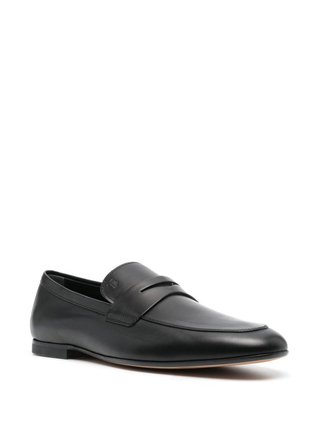 TOD'S Men's Leather Slip-On Loafers - Timeless Elegance