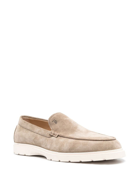 TOD'S Rugged Slip-On Loafers for Men