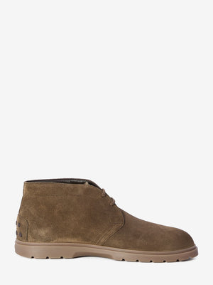 TOD'S Desert Suede Lace-Up Boots for Men