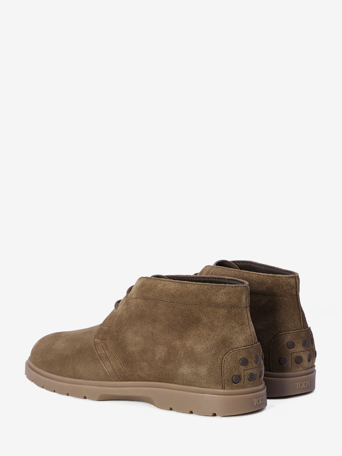 TOD'S Desert Suede Lace-Up Boots for Men