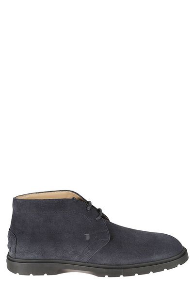 TOD'S Desert Suede Lace-Up Boots for Men