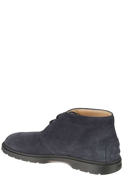 TOD'S Desert Suede Lace-Up Boots for Men