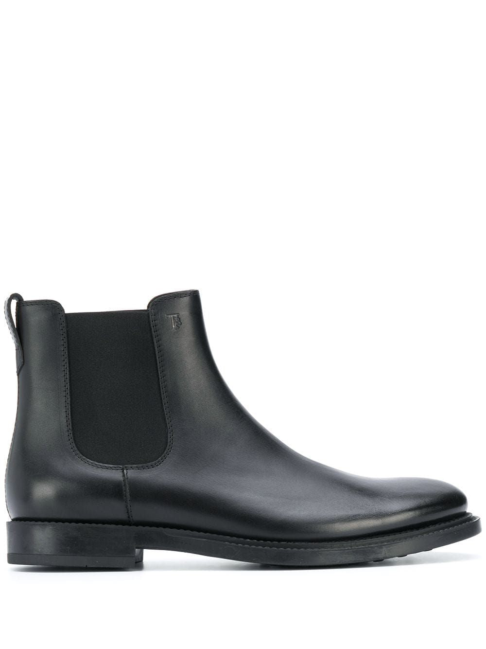 TOD'S Men's Classic Leather Chelsea Boots