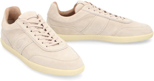 TOD'S Beige Leather Low Sneakers for Men in FW23