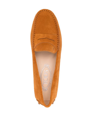 TOD'S Autumn Chic Mini Leather Loafers