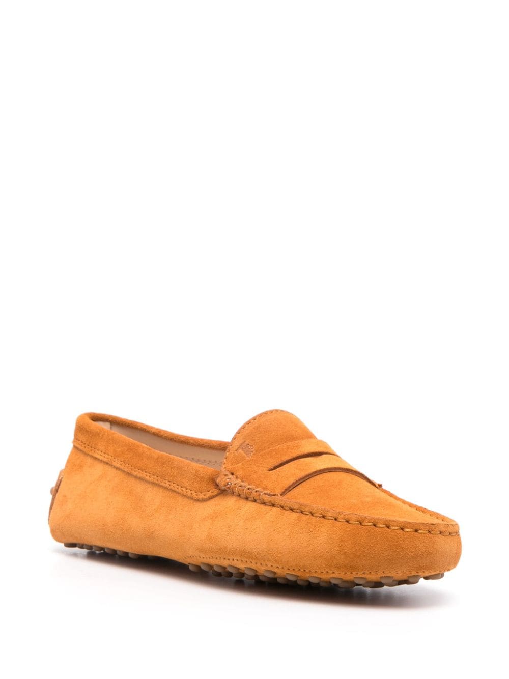 TOD'S Autumn Chic Mini Leather Loafers