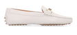 TOD'S Leather and Fabric Moccasins for Women