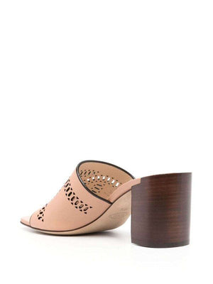 TODS Block Heel Slip-On Sandals for Women