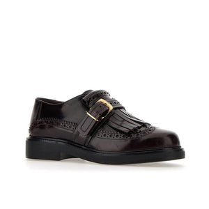 TOD'S Elegant 20L Calfskin Monk-Strap Moccasins