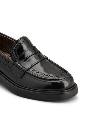 TOD'S Elegant Black Leather Loafers