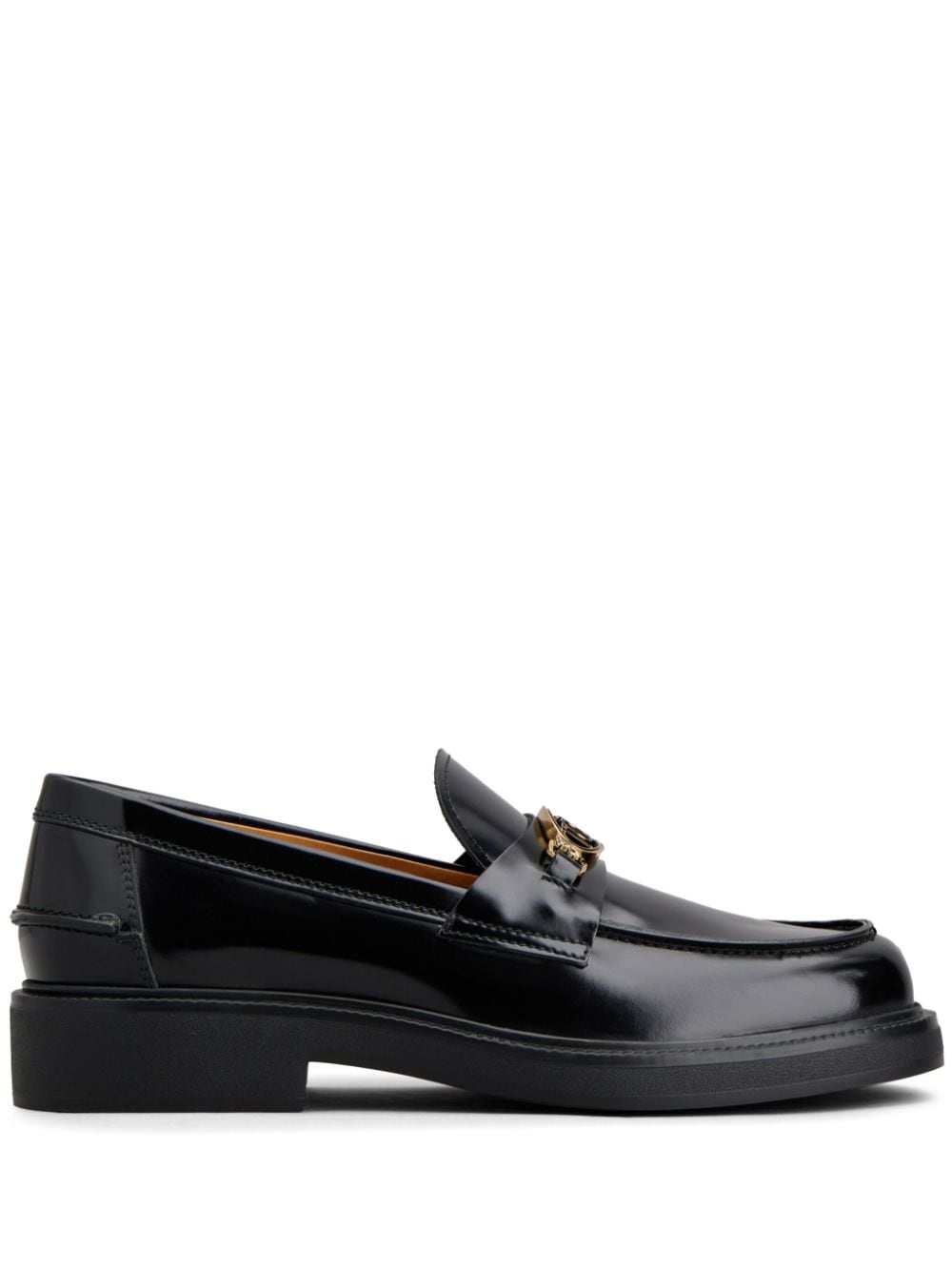 TOD'S Elegant Black Leather Loafers