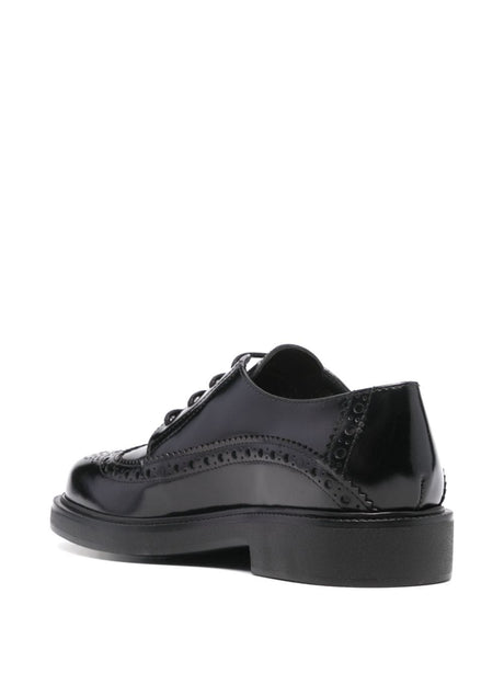 TOD'S Perforated Lace-Up Flats