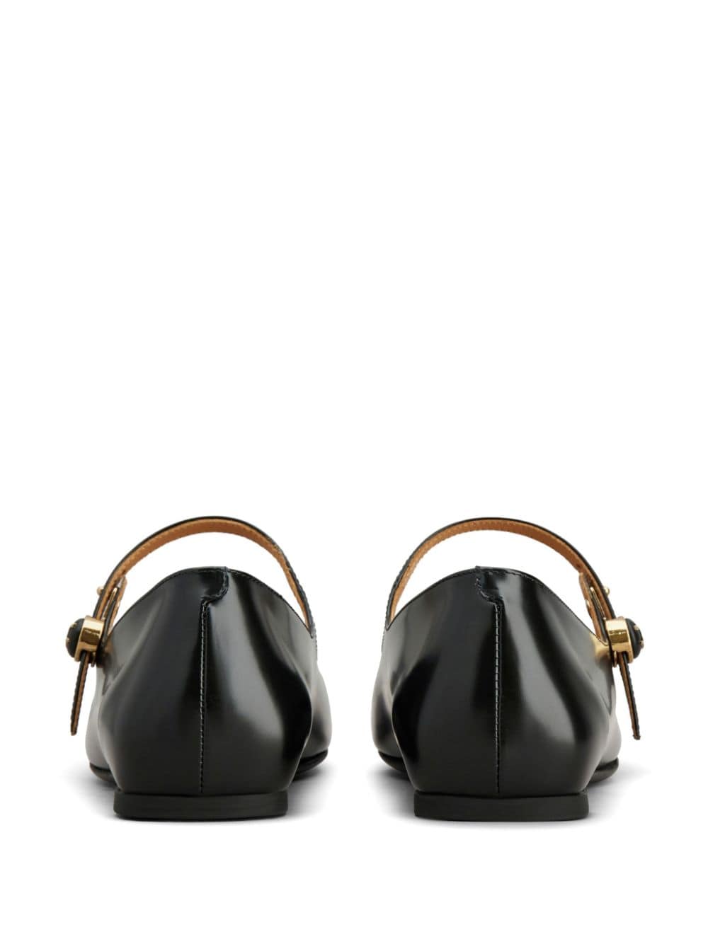 TOD'S Elegant Patent Leather Ballet Flats