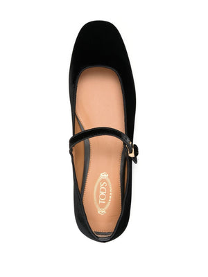 TOD'S Chic Flat 23L Embroidered Slip-Ons for Women