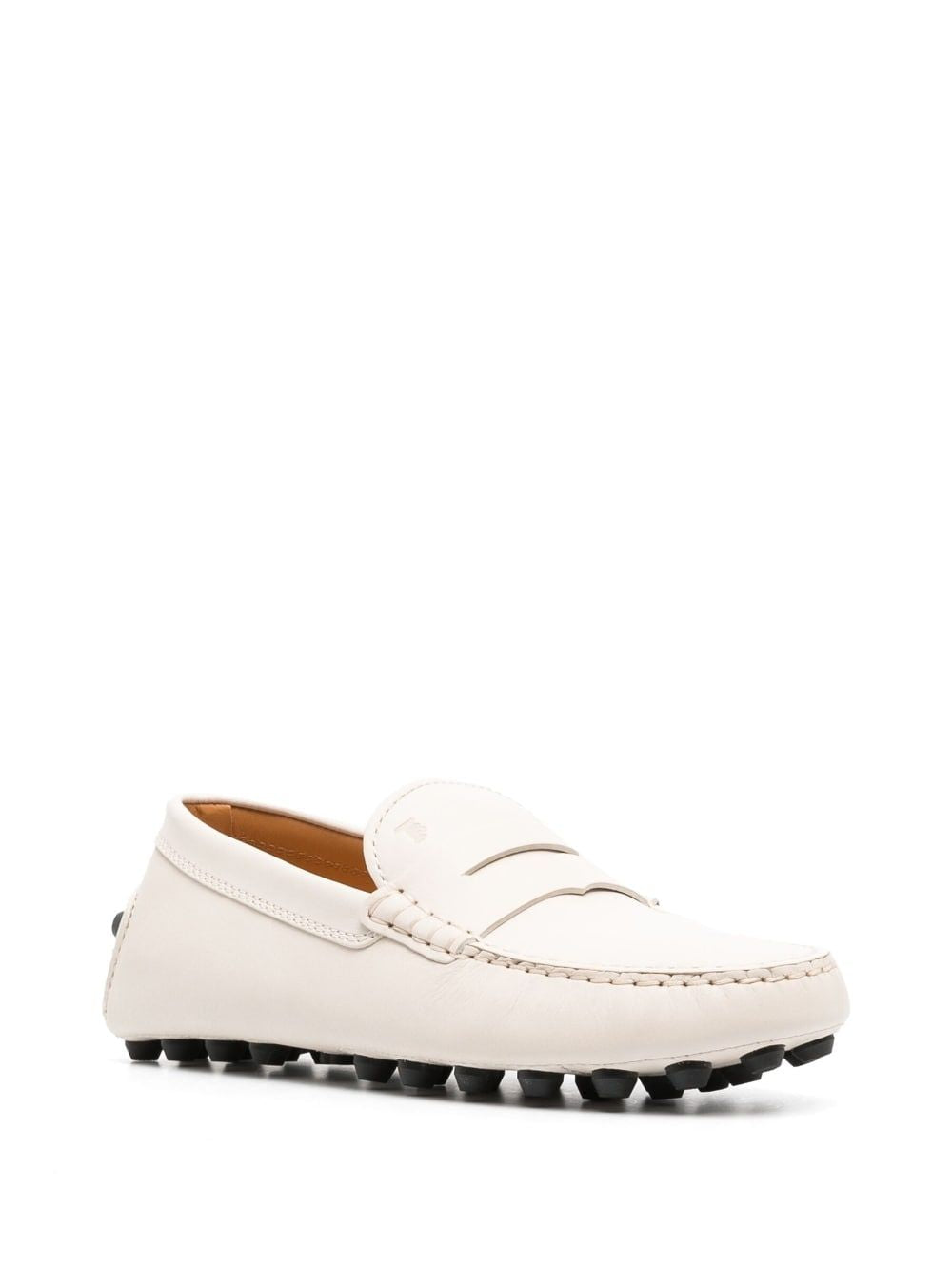 TOD'S Penny Slot Leather Loafers for Women