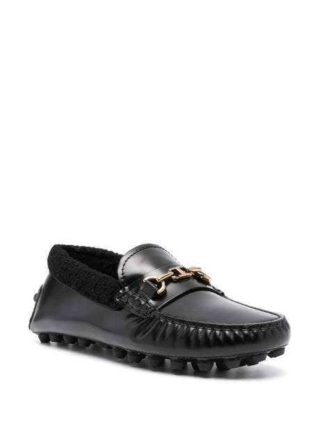 TOD'S Chic Flat Shoes with Horsebit Detail