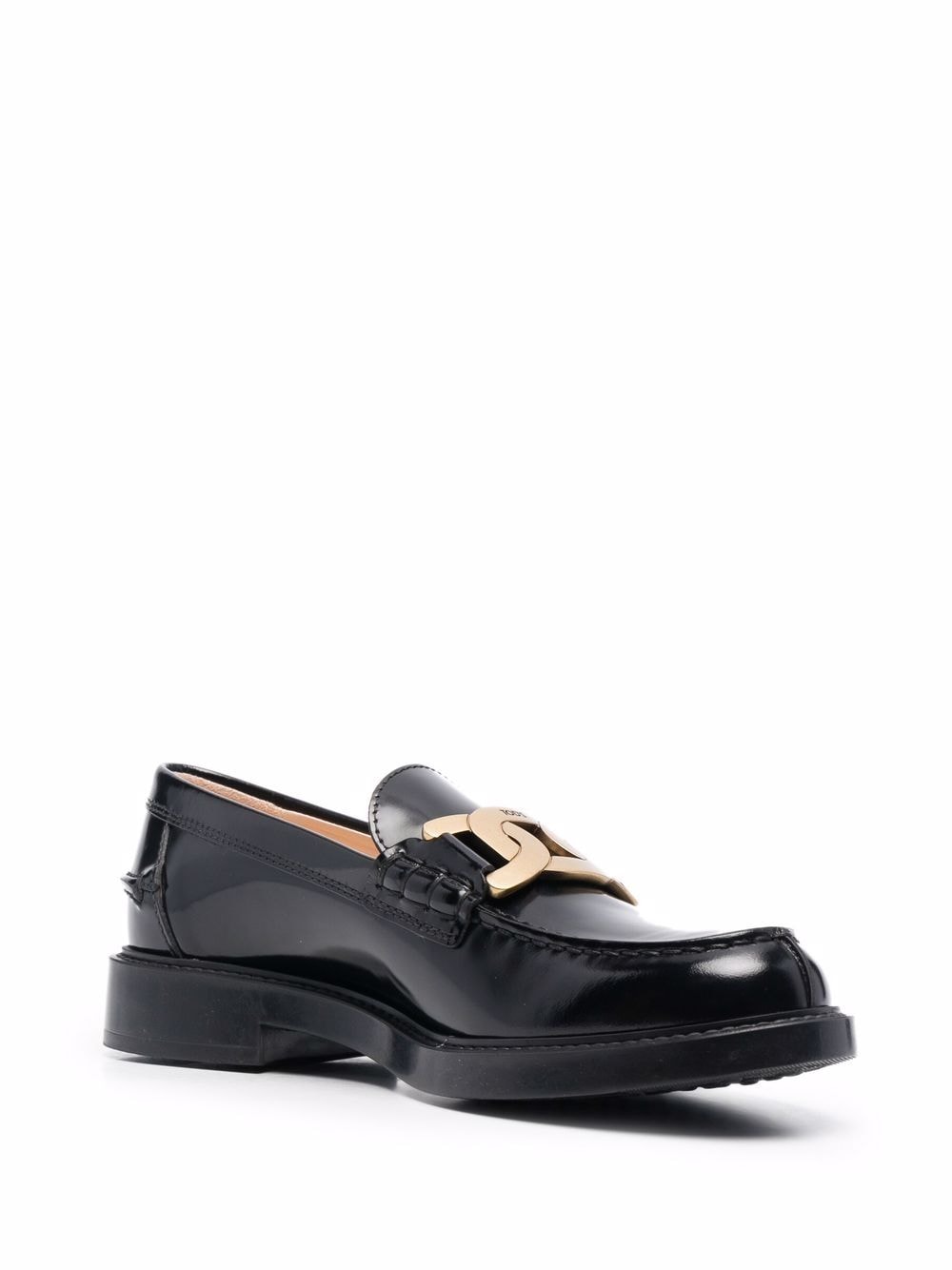 TOD'S Elegance in Every Step: Italian Made Leather Moccasins for Women