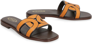 TOD'S Maxi Chain Calfskin Sandals - SS23 Collection