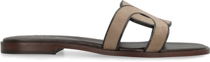 TOD'S 24SS Mule/Slippers for Women in Nude & Neutrals