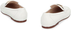 TOD'S Timeless White Leather Loafers for Women