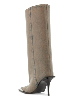 DIESEL Glossy Stiletto Boots