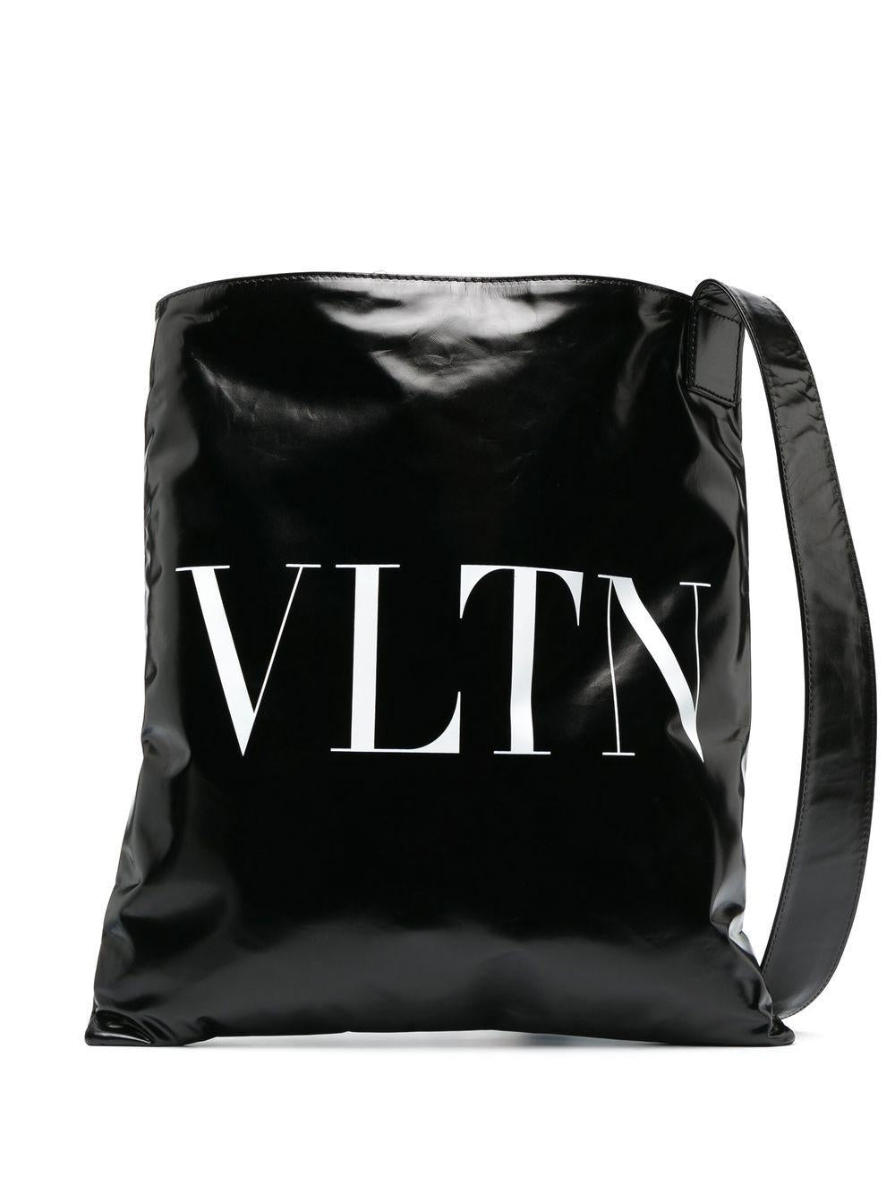 VALENTINO GARAVANI Black Tote Handbag for Men - Spring/Summer 2023 Collection