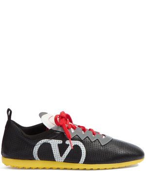 VALENTINO GARAVANI Colorful Lace-Up Sneakers for Men