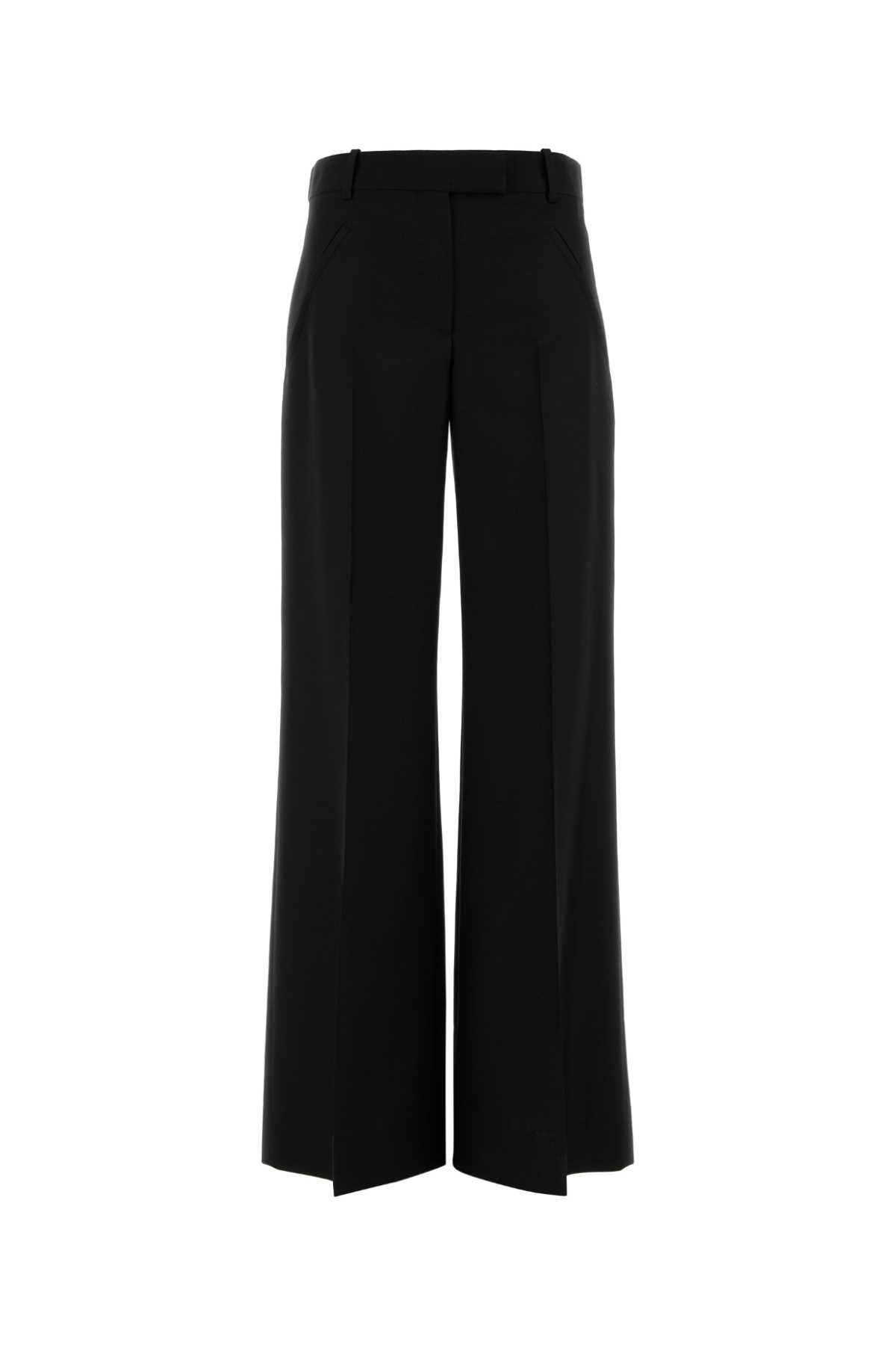 ALEXANDER MCQUEEN Wide-Leg Wool Blend Pants for Women