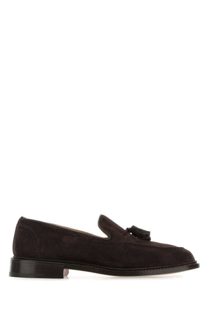 TRICKER'S Classic Suede Elton Loafers for Men