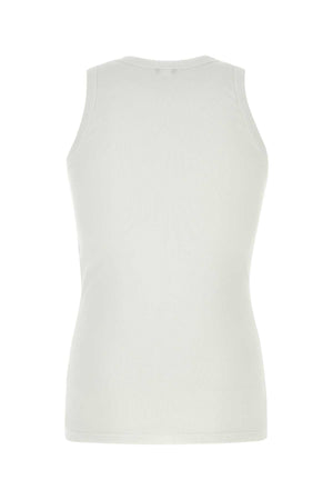 ALEXANDER MCQUEEN Stretch Cotton Tank Top