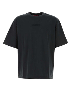 GUCCI Charcoal Cotton T-Shirt for Men - 25S Collection