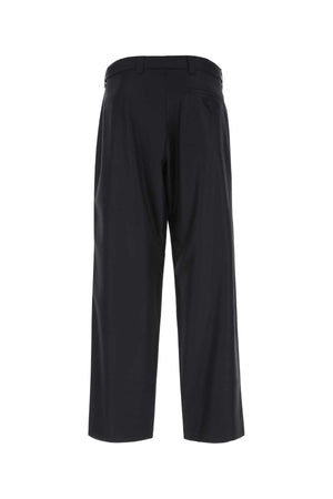 PRADA Wide-Leg Wool Pants for Men - 22W Season