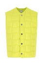 BOTTEGA VENETA Fluo Yellow Nylon Padded Vest