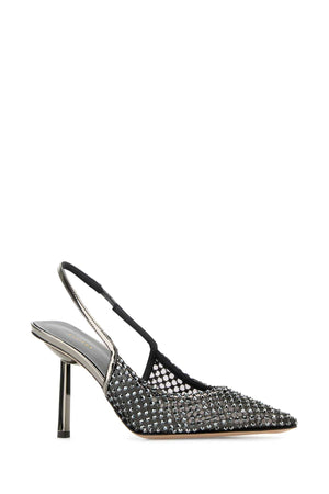 LE SILLA Embellished Mesh Gilda Pumps - 9 cm Heels