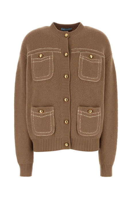 PRADA Elegant Cashmere Cardigan for Women