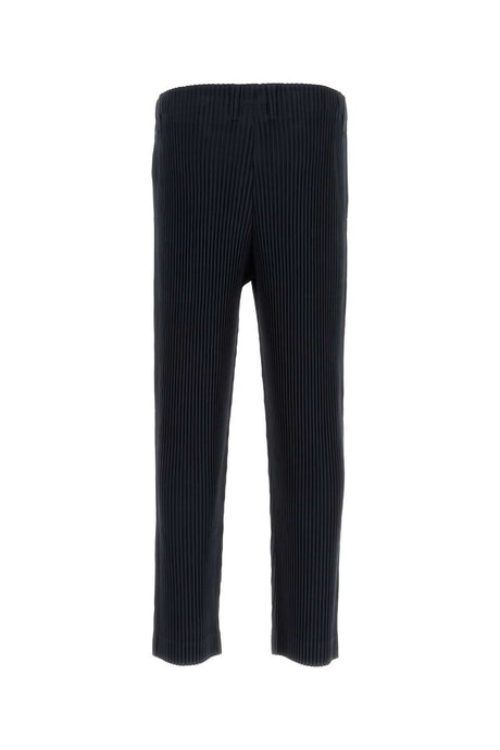 HOMME PLISSE' ISSEY MIYAKE Chic Midnight Blue Pleated Pants