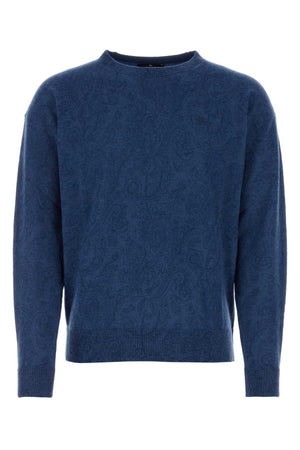 ETRO Embroidered Wool Sweater for Men - Perfect for the 23W Season