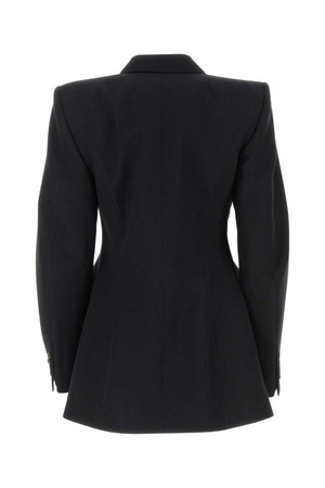 BALENCIAGA Chic Wool Hourglass Blazer