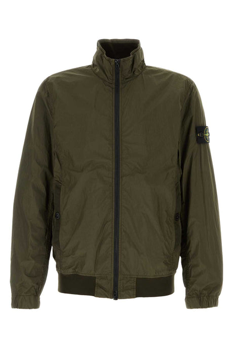 STONE ISLAND Military-Inspired Nylon Jacket for Men