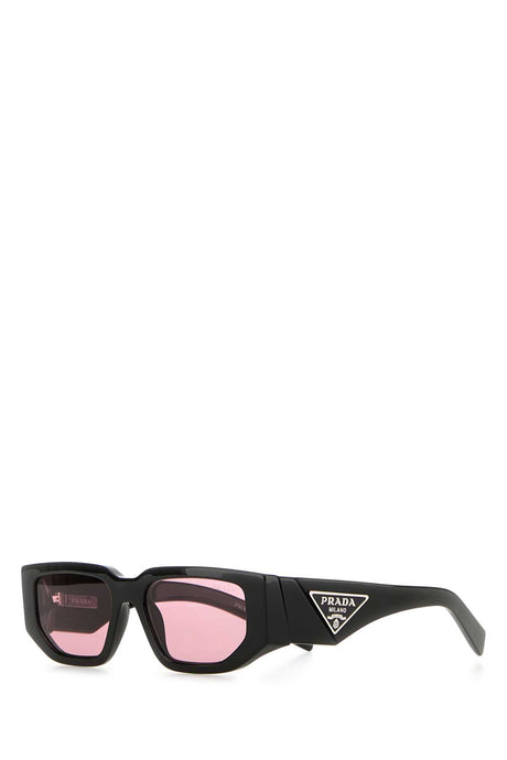 PRADA Sleek Black Acetate Sunglasses for Men