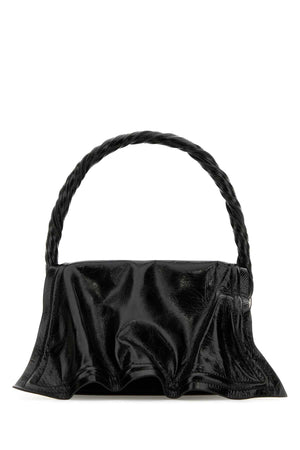 Y PROJECT Mini Black Leather Handbag