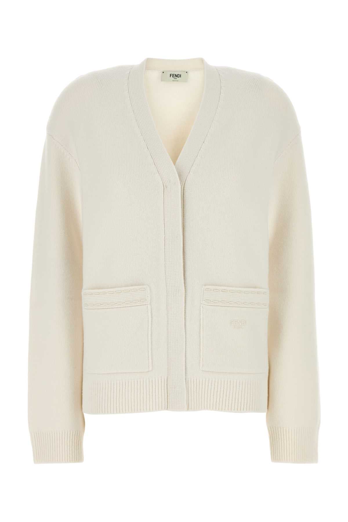 FENDI Luxurious Cashmere Blend Cardigan for Women - Perfect for 2024