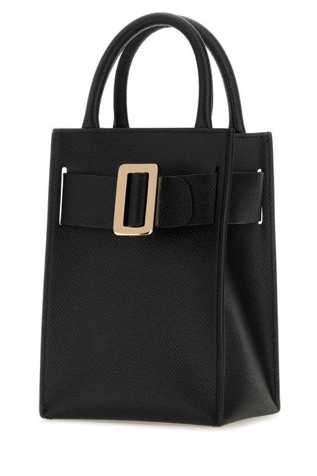 BOYY Mini Black Leather Handbag - Chic Epsom Design