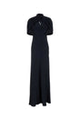 ALBERTA FERRETTI Elegant Midnight Blue Long Dress for Women