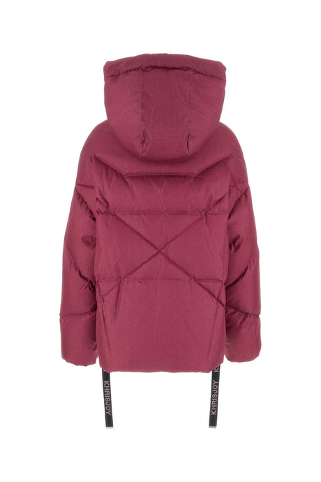 KHRISJOY Iconic Down Jacket in Tyrian Purple