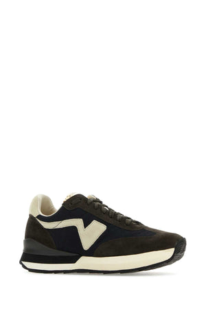 VISVIM Multicolor Fabric and Suede Dunand Trainer Sneaker