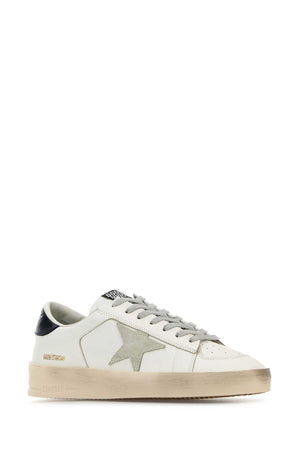 GOLDEN GOOSE DELUXE BRAND Stylish White Leather Stardan Sneakers for Men