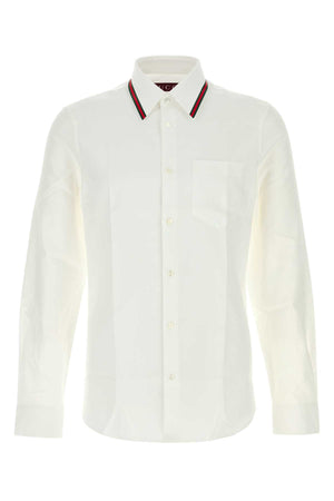 GUCCI Classic White Oxford Shirt for Men