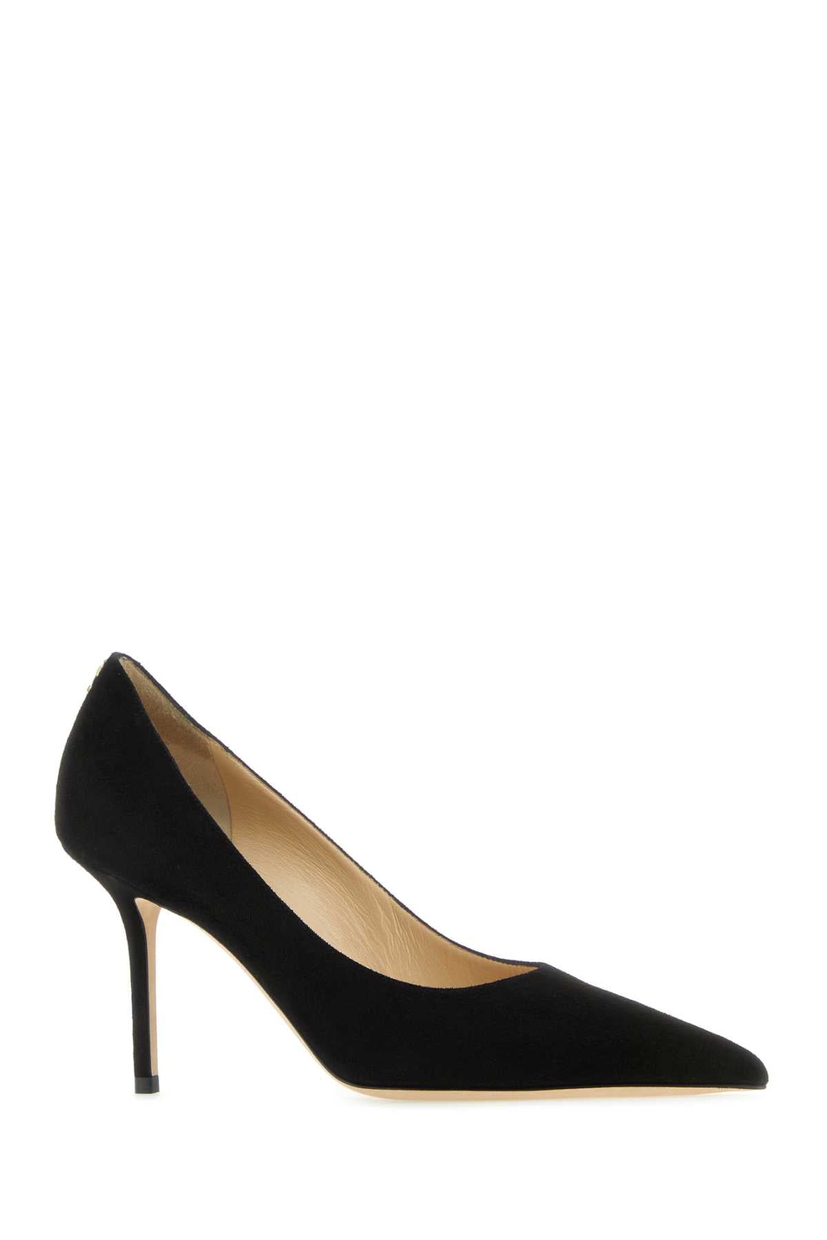 JIMMY CHOO Elegant Suede Love 85 Pumps - 3.4 Inch Heel